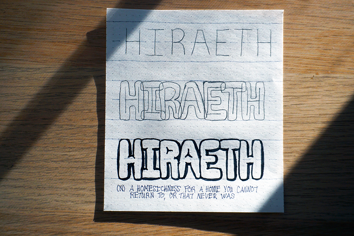 Basic Hand Lettering - Hiraeth