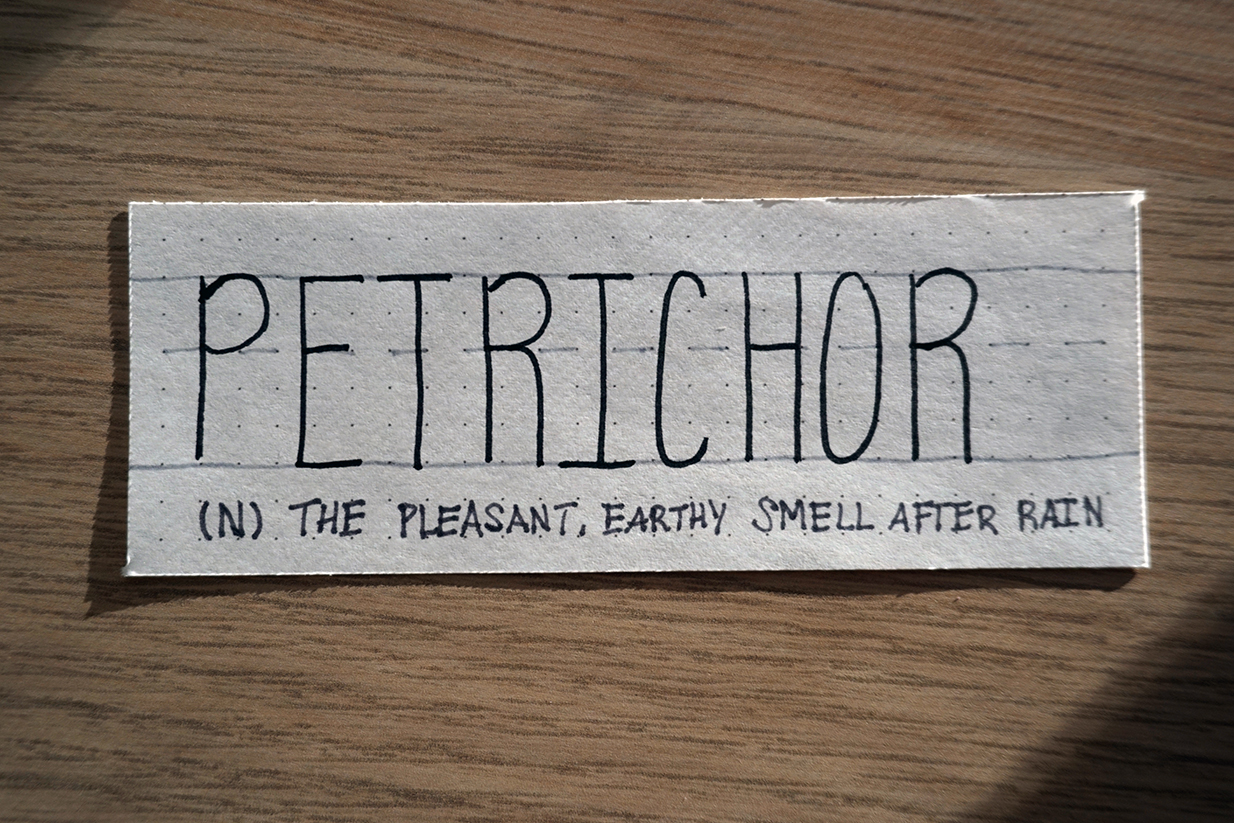 Basic Hand Lettering - Petrichor