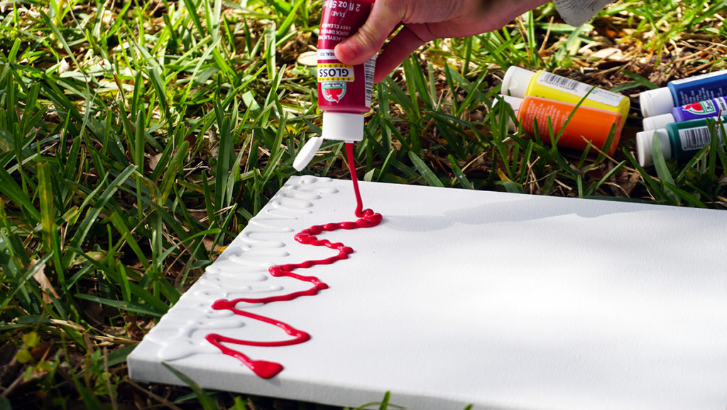 DIY Marbled Painting - Saturate Life