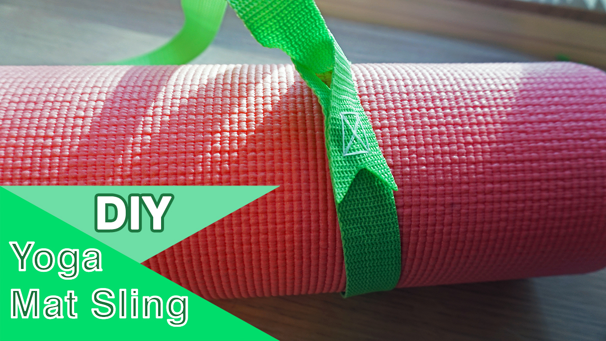 DIY Yoga Mat Sling and Yoga Strap for Under $5 - Saturate Life