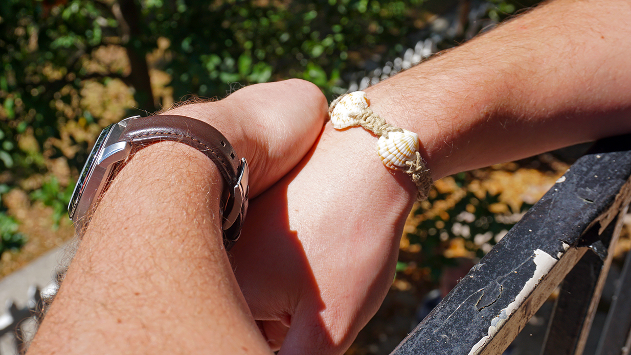 Seashell Hemp Bracelet