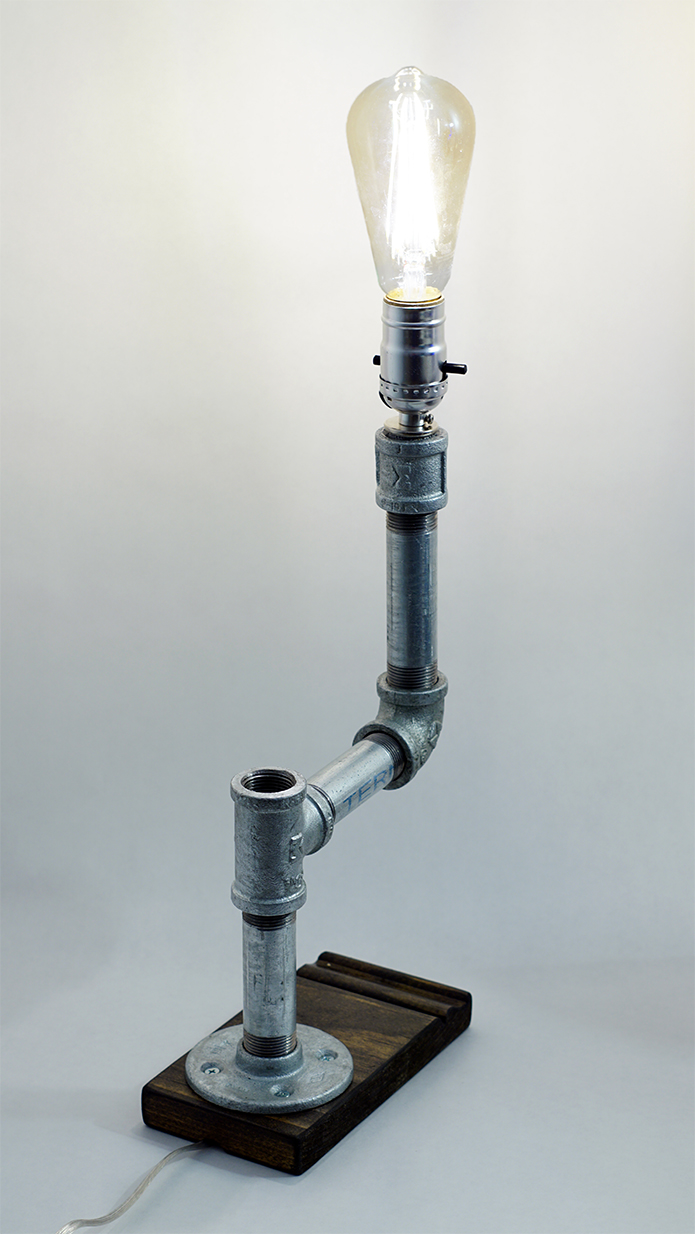 Steampunk Pipe Lamp - Saturate Life