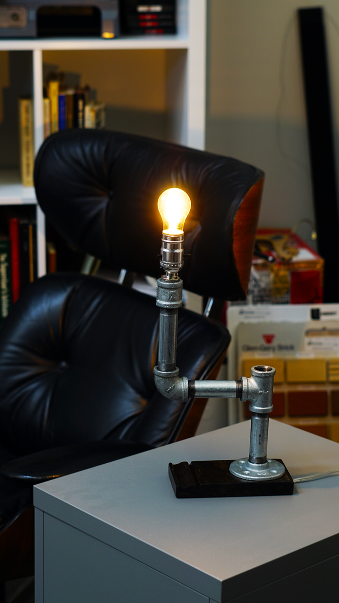 Steampunk Pipe Lamp - Saturate Life