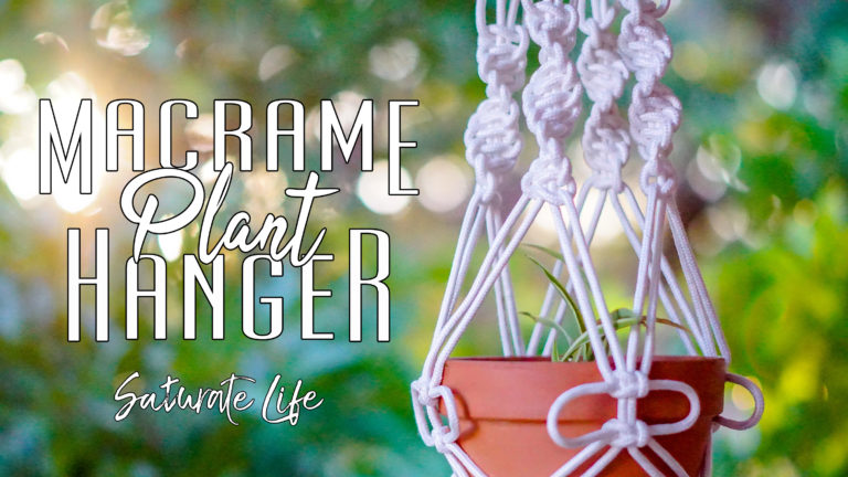 Macrame Plant Hanger - Saturate Life